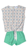 Load image into Gallery viewer, Chloe Shorts Teal Twill
