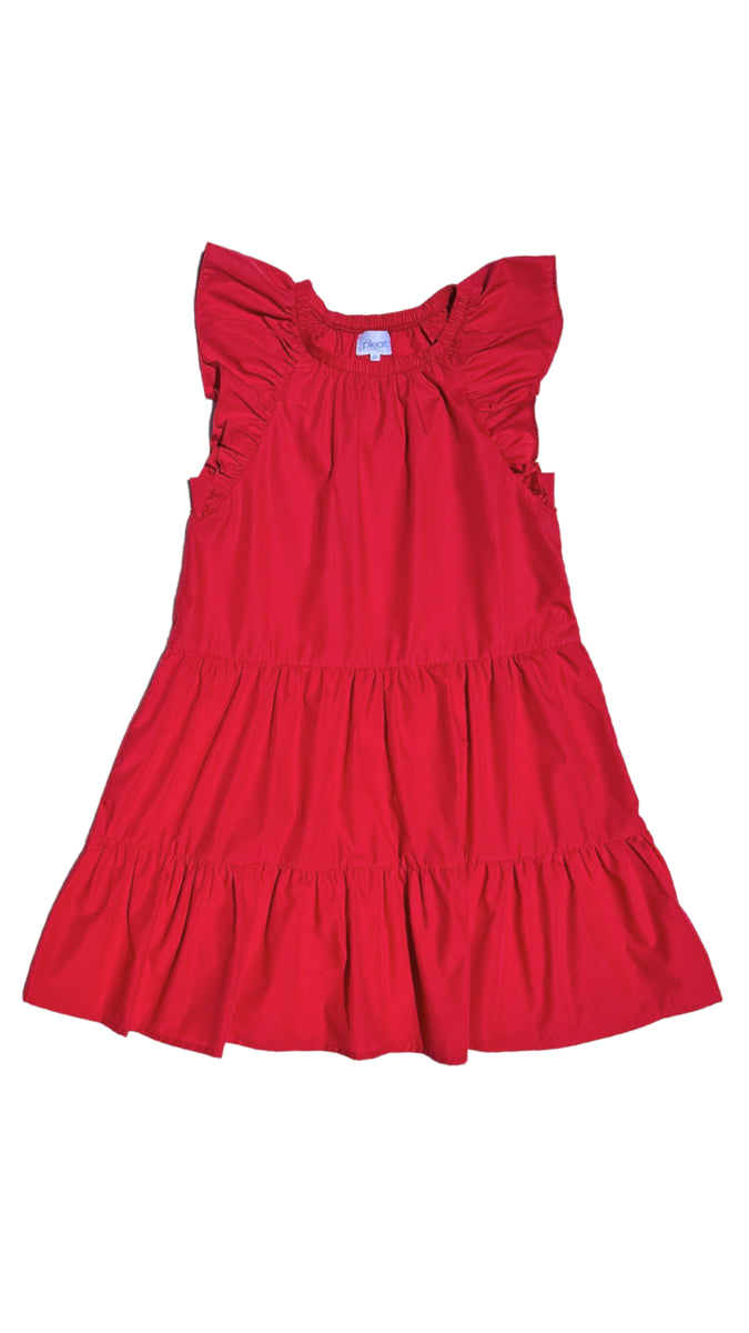 Layla Dress Red