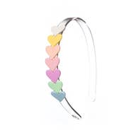 Centipede Heart Pastel Shades Headband