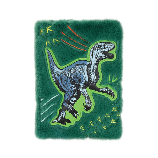 Dinosaur Glow Furry Journal