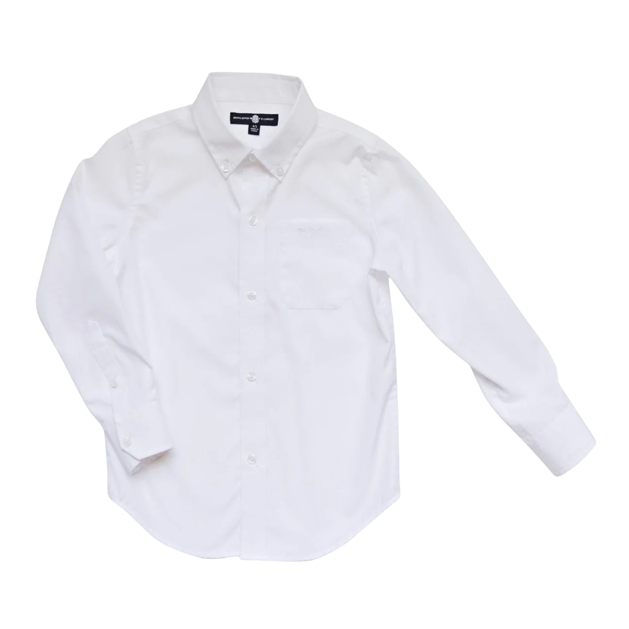 Bowen Arrow Button Down – Wentworth White