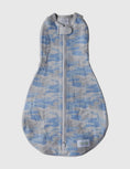 Load image into Gallery viewer, Woombie Grow with Me 5 Swaddle- Blue Camo
