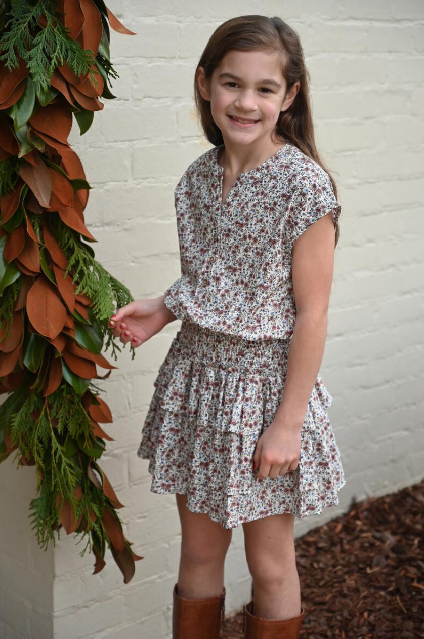 Drew Dress Autumn Floral