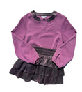 Load image into Gallery viewer, Milly Top Magenta/Plum and Luna Skirt Plum Shimmer
