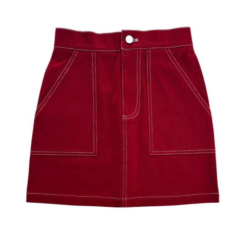 Reese Skirt Red