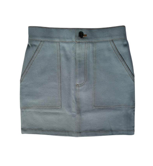 Sydney Skirt Blue/Tan