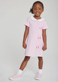 Load image into Gallery viewer, Little English Applique Libby Dress - Ballet
