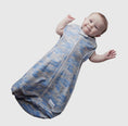 Load image into Gallery viewer, Woombie Grow with Me 5 Swaddle- Blue Camo
