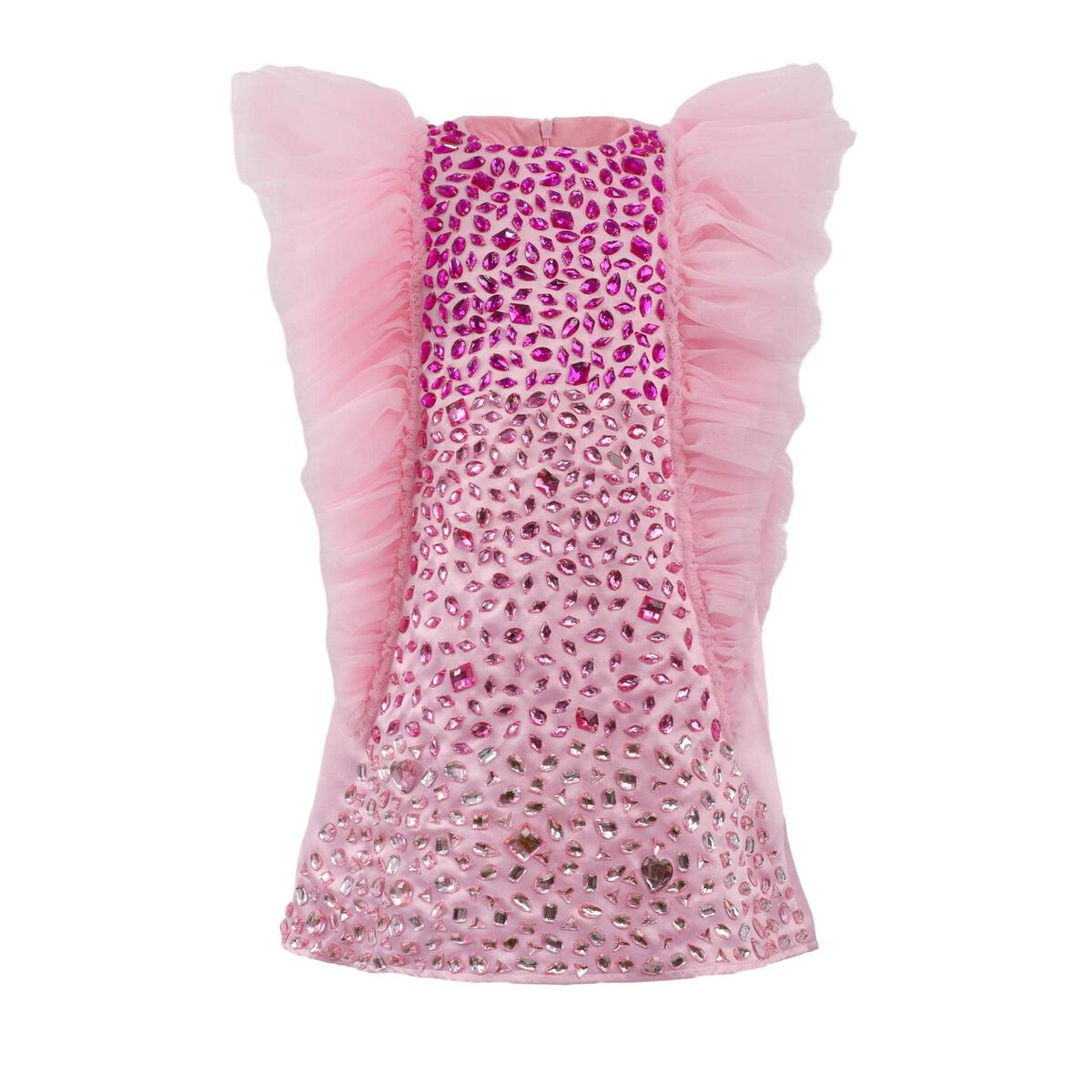 Pink Limited Edition Bejeweled Dress