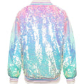 Load image into Gallery viewer, Icy Ombre Sequin Jacket
