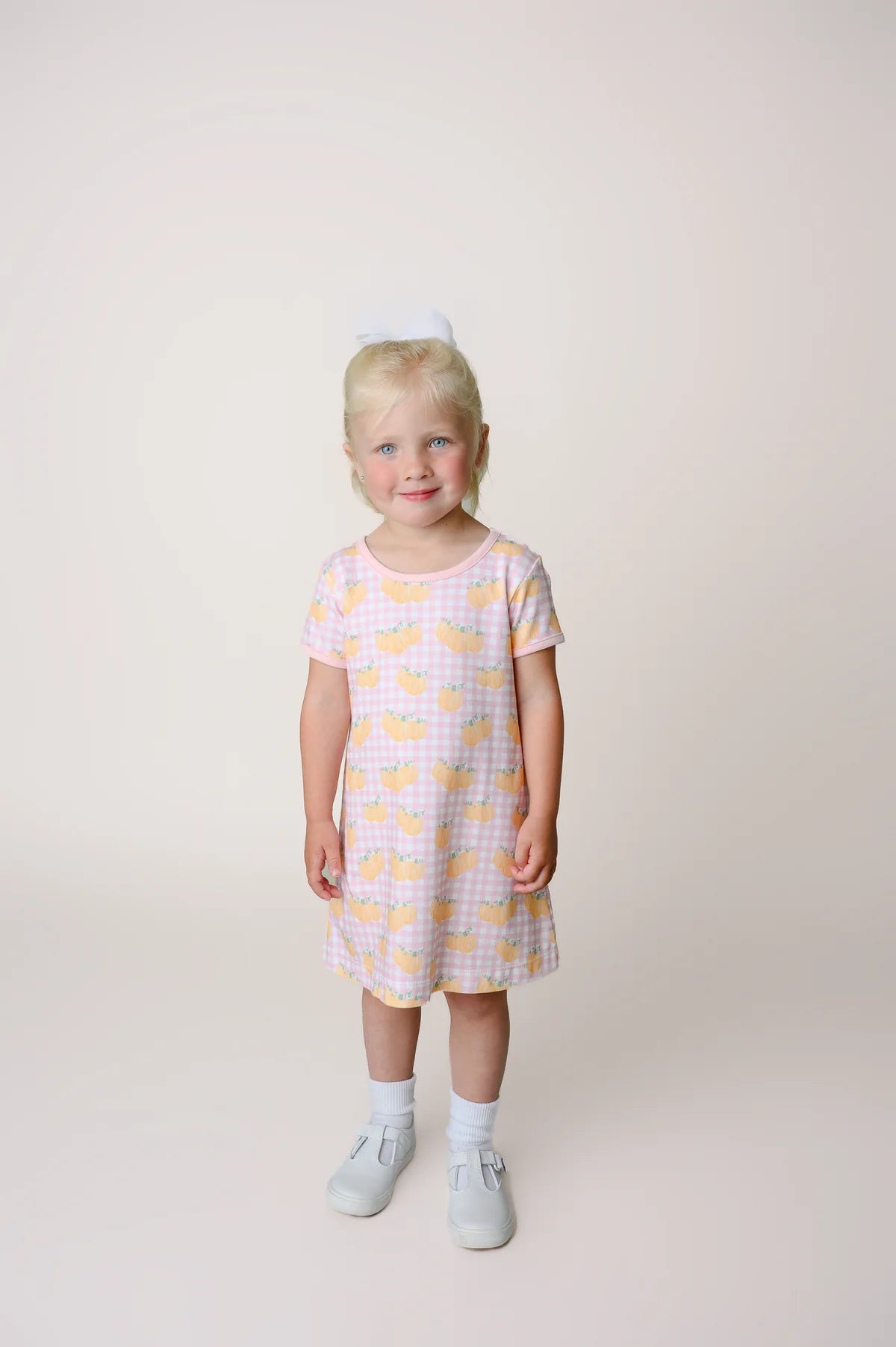 Faith Dress
Little Pumpkin- Pink