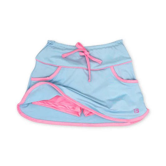 Tiffany Skort - Cotton Candy Blue, Flamingo Pink, Star