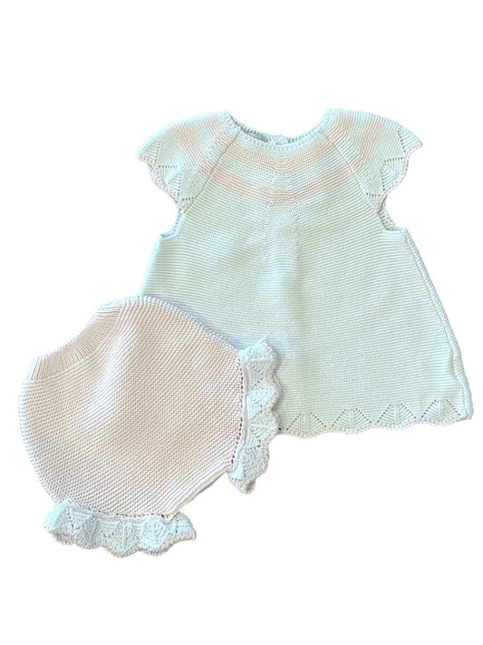 Mi Lucero Dress DiaperSet in Pink