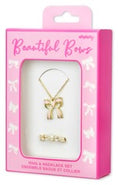 Load image into Gallery viewer, Beautiful Bows Ring and Necklace set
