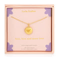 Load image into Gallery viewer, Mini Engraved Locket-More Love (Heart)
