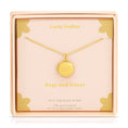 Load image into Gallery viewer, Mini Engraved Locket- Hugs and Kisses (XO)
