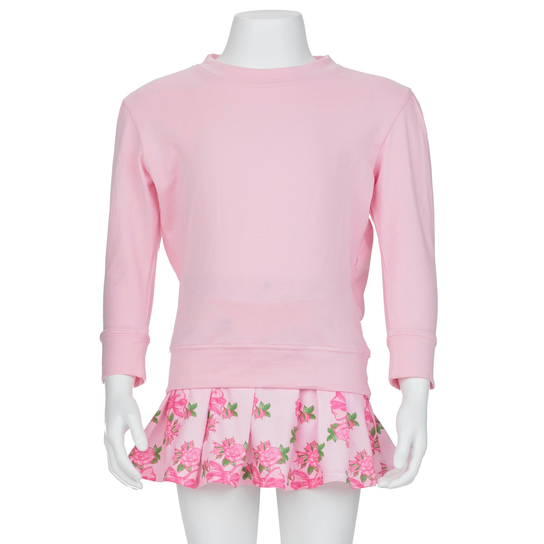 Holly Sweatshirt in Light Pink French Terry