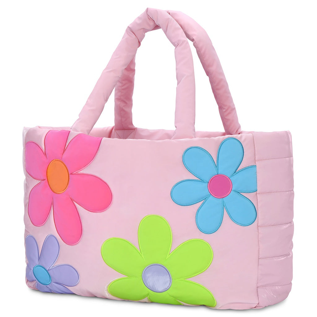 Pretty Petals Puffy Weekender Bag