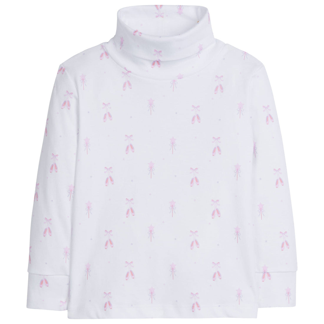 Little English Printed Turtleneck - Ballet