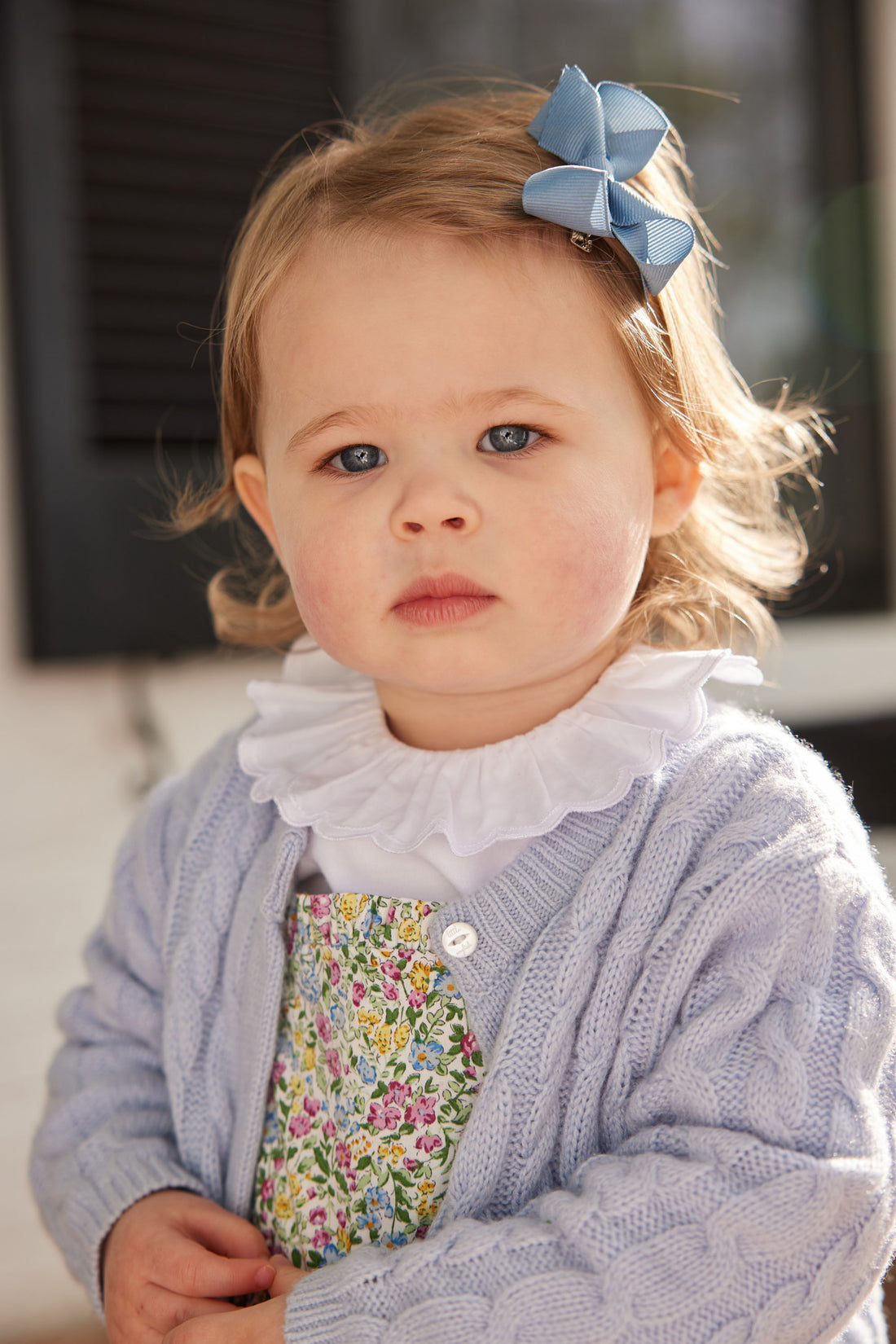 LITTLE ENGLISH LONDON BLOUSE -
WHITE