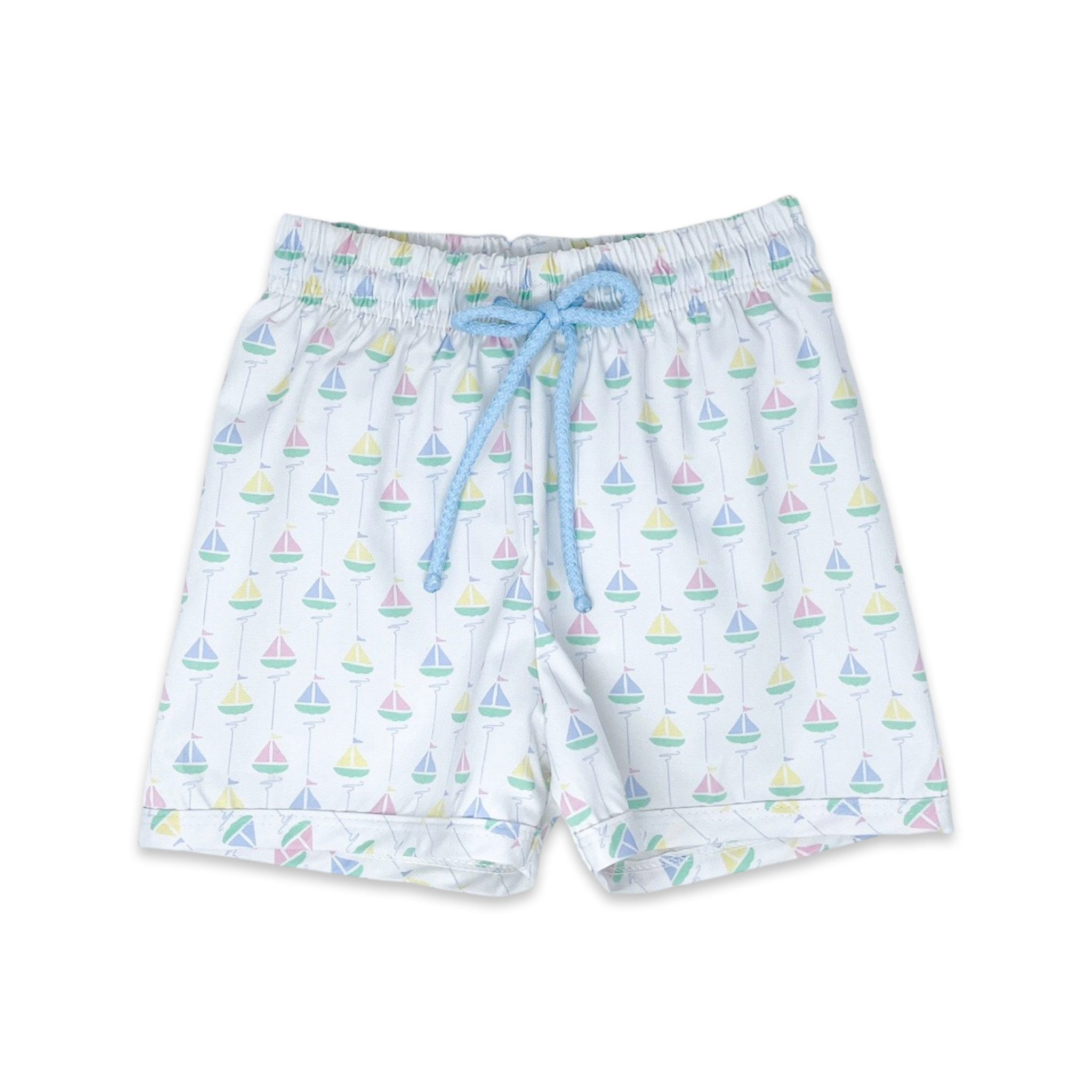 Barnes Bathing Suit - Seaside Sailboat