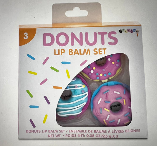 Donuts Lip Balm Set