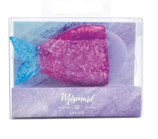 Mermaid Glitter 3D Eraser