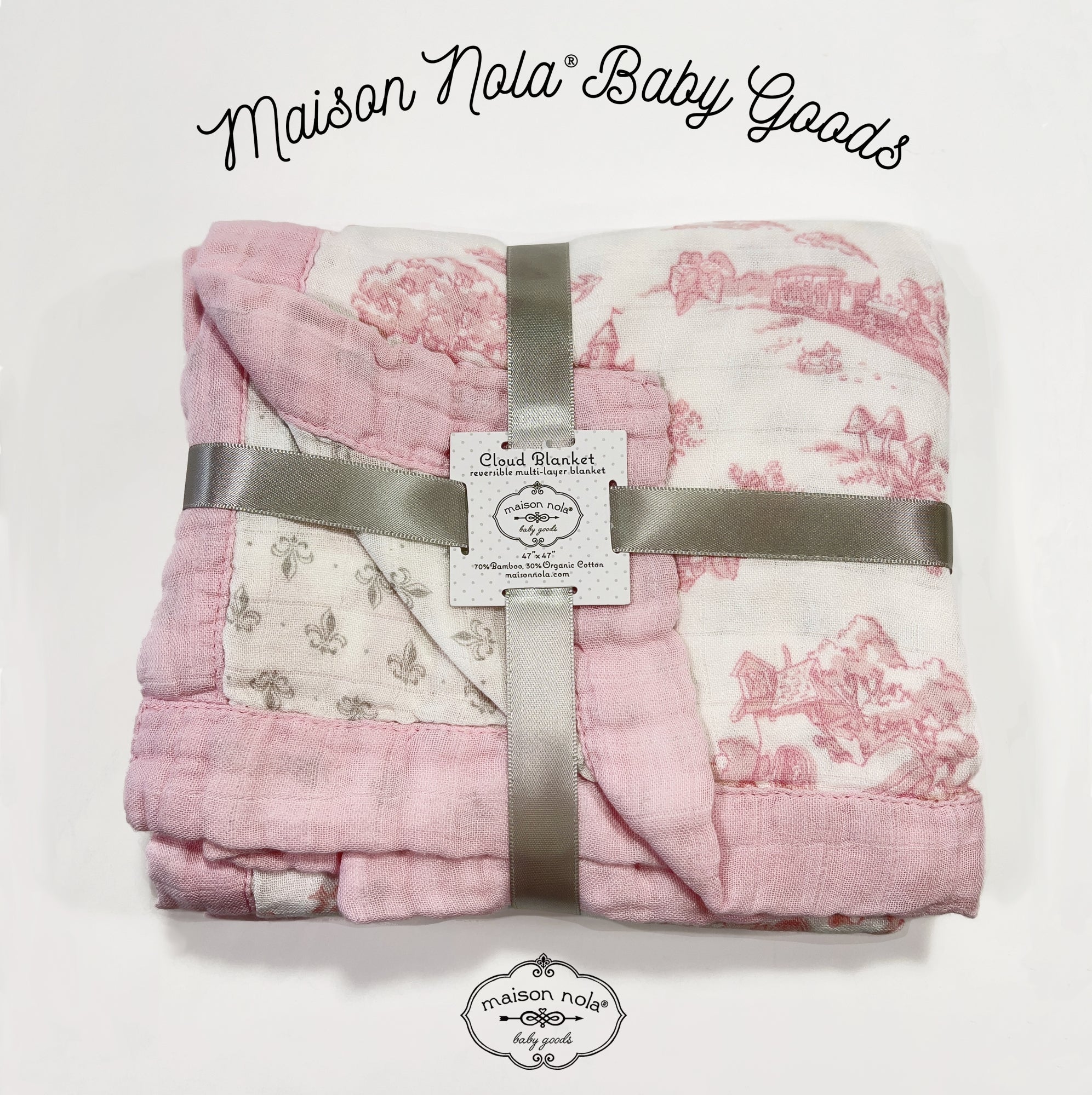 Maison Nola Storyland Cloud BLANKET PINK