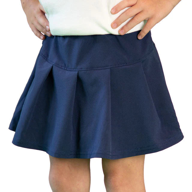 Tennis Skort in Solid Navy